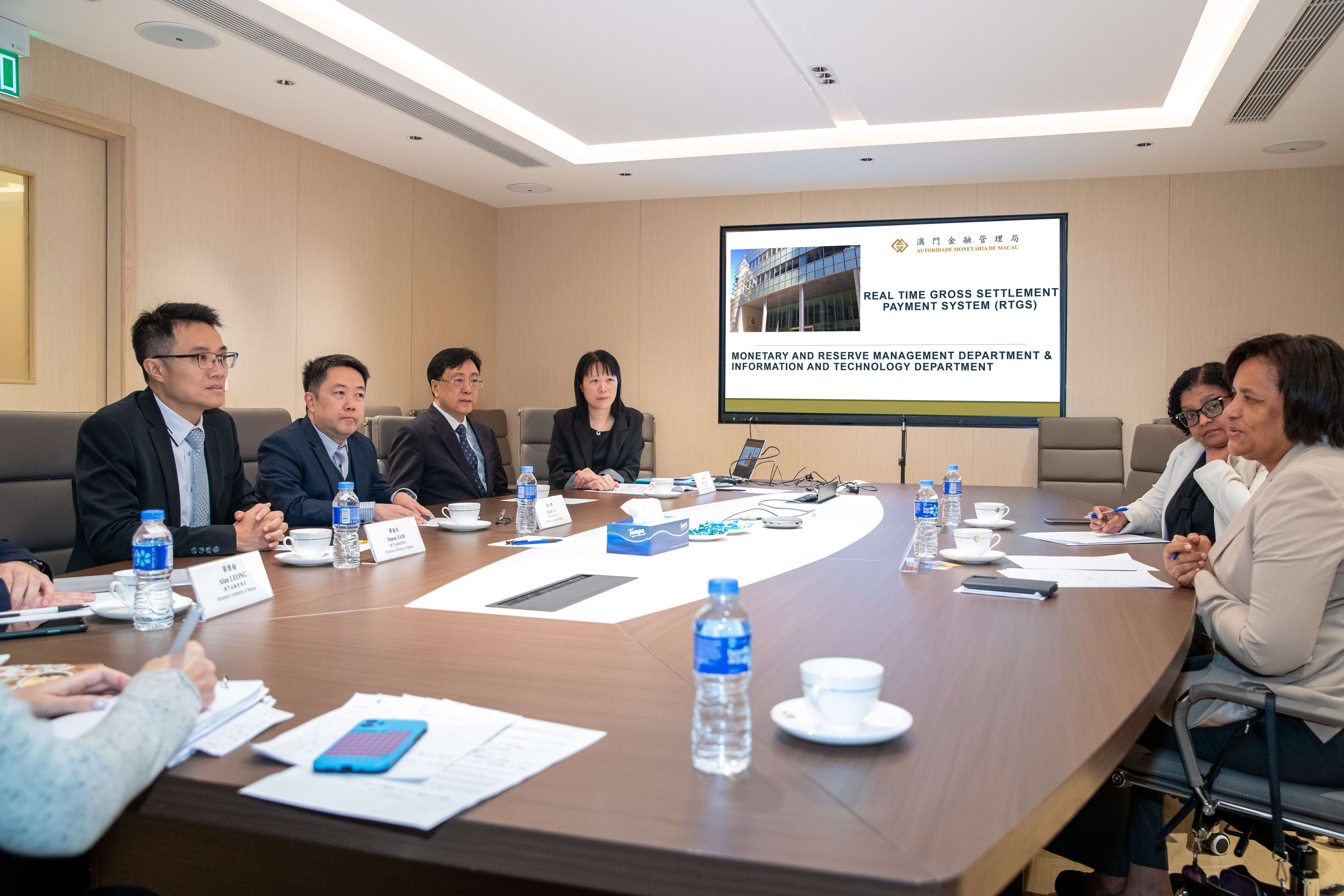 1+4中葡金融平台】安哥拉、佛得角央行來澳交流支付結算系統建設經驗｜澳門金融管理局